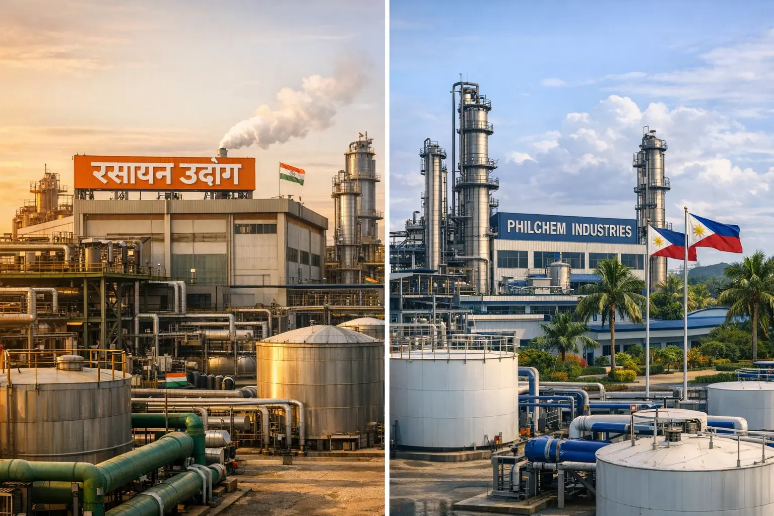 Comparative industrial environments in India and the Philippines set the stage for understanding their investment climates in chemicals & materials manufacturing.