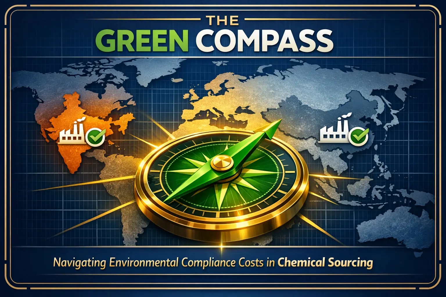 The Green Compass: Navigating Chemical Sourcing Costs in India vs. China