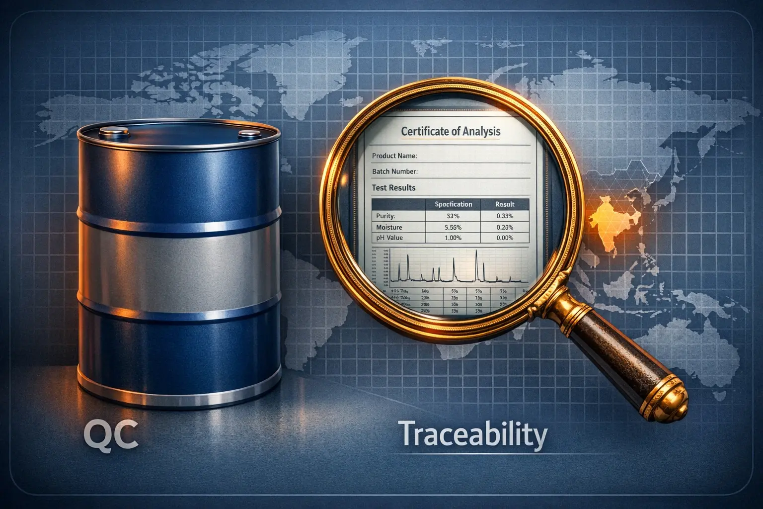 Chemical Product Quality Control & Traceability in India: A Buyer’s Evaluation Guide