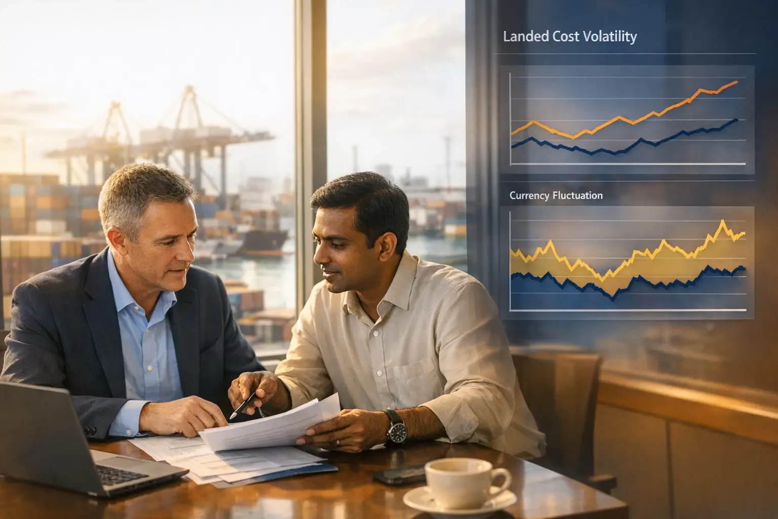 A real-world scenario highlighting cooperative strategies and tools used by international buyers to manage price volatility risks in Indian chemical imports.