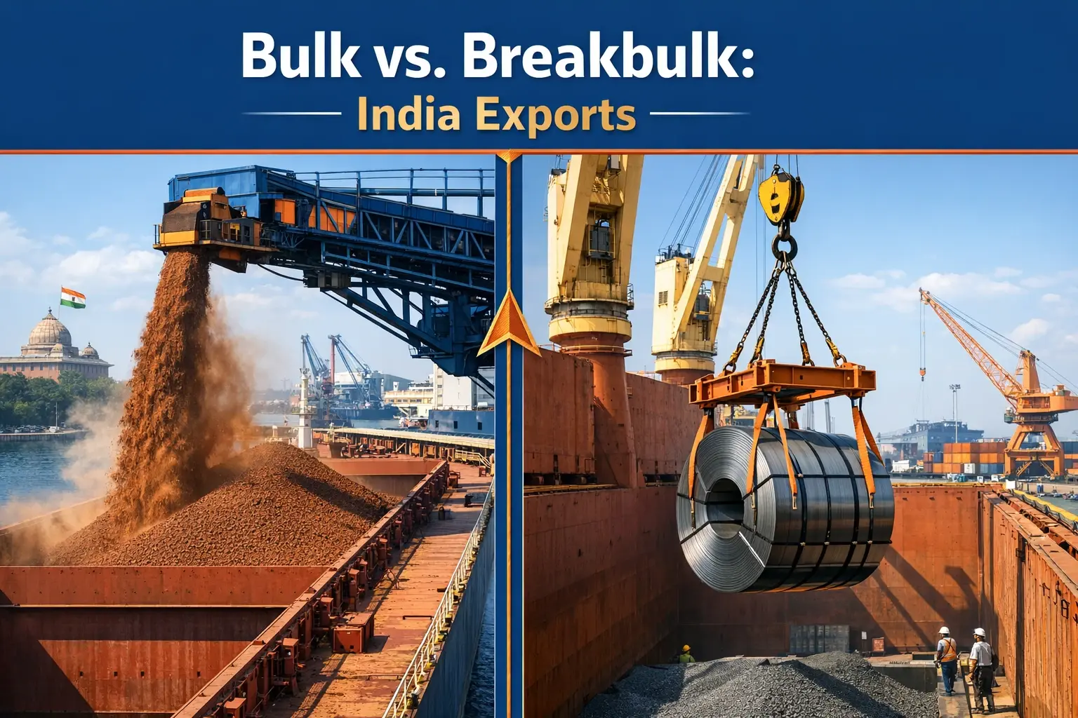 Bulk vs. Breakbulk Shipping from India: A Guide to Choosing the Right Service