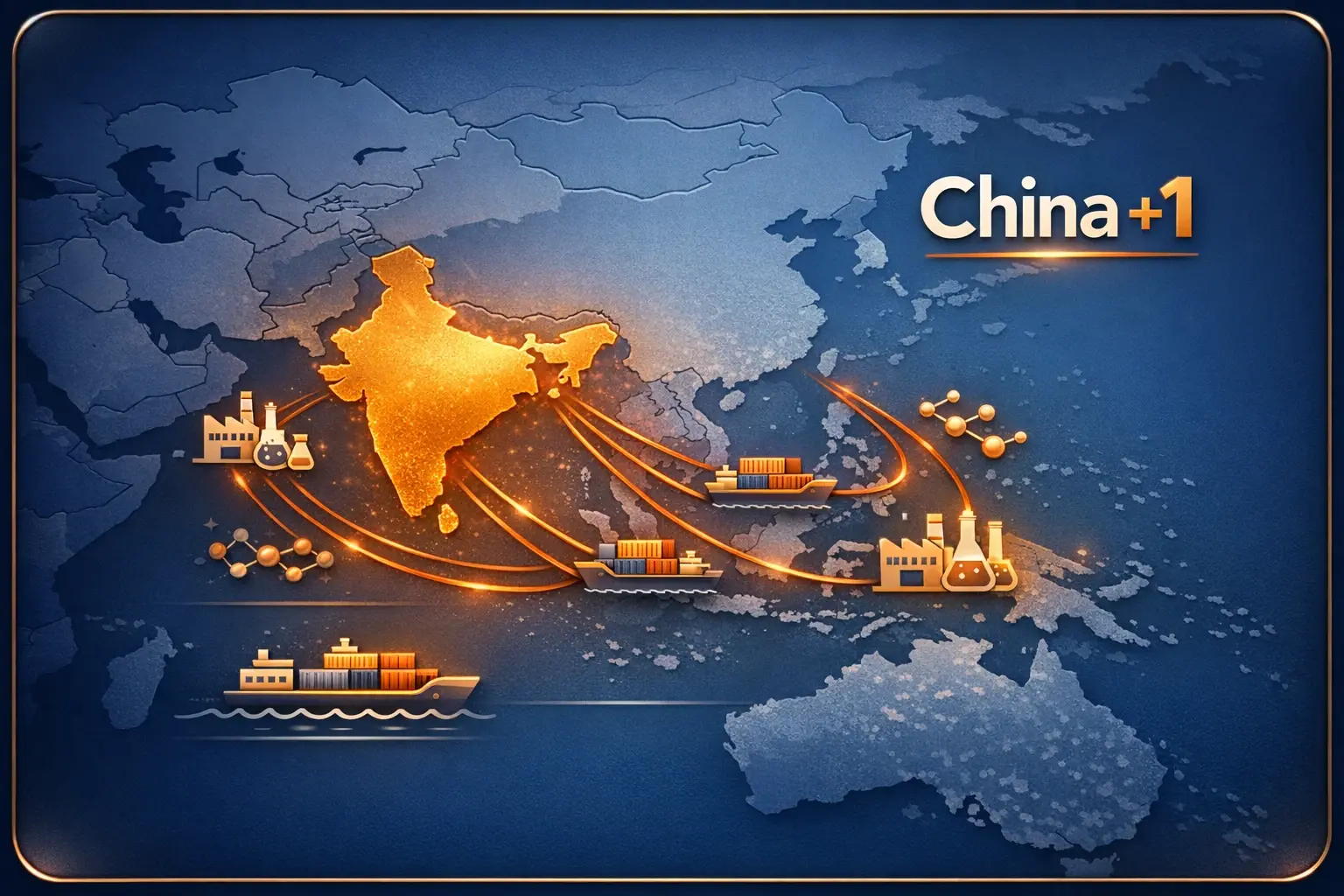 Navigating the ‘China +1’ Maze: How India’s Trade Strategy Impacts Your Chemical Supply Chain
