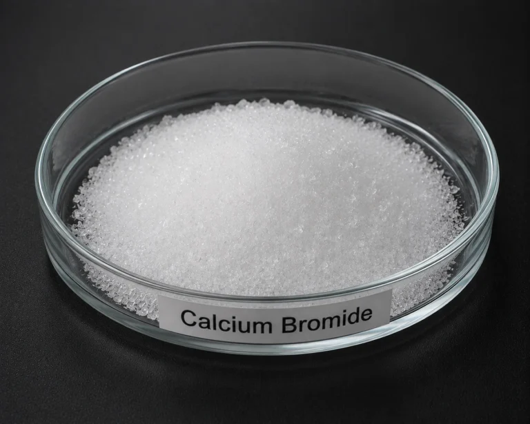 Calcium Bromide CaBr₂, CAS 7789-41-5 white crystalline granules