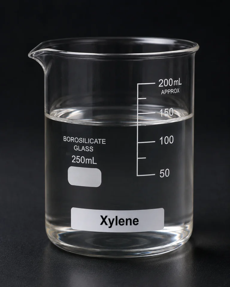 Mixed Xylene; Xylol; C₈H₁₀, CAS 1330-20-7; Clear colorless liquid