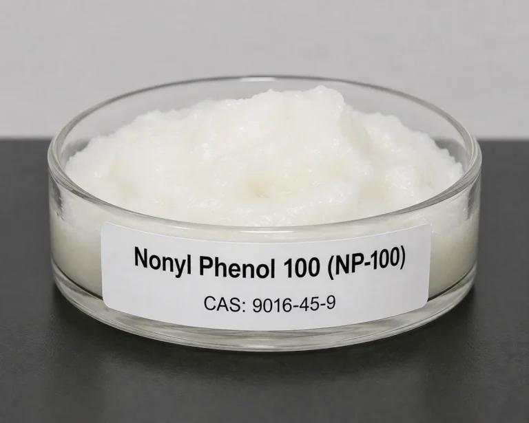 Nonyl Phenol 100 (NP-100); Nonylphenol Ethoxylate 100EO; C₉H₁₉C₆H₄(OC₂H₄)₁₀₀OH, CAS 9016-45-9 white waxy paste