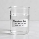 Phosphoric Acid 1.69%; Dilute Phosphoric Acid; Food Grade Phosphoric Acid; H₃PO₄, CAS 7664-38-2; Clear colorless dilute aqueous solution