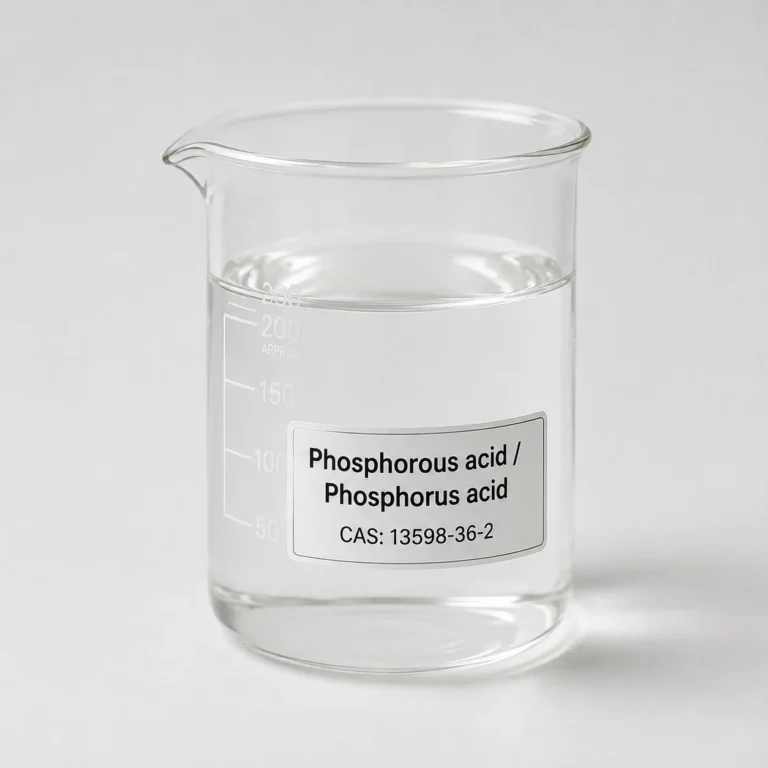Phosphorous acid; Phosphonic Acid; Orthophosphorous Acid; H₃PO₃, CAS 13598-36-2 White to yellowish deliquescent crystals