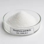 Phosphorus acid 98.5%; Orthophosphorous Acid 98.5%; H₃PO₃, CAS 13598-36-2; White crystalline solid or molten liquid