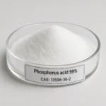 Phosphorus acid 99%; H₃PO₃, CAS 13598-36-2; White crystalline solid, high purity