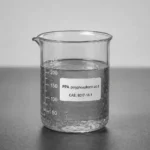 PPA polyphosphoric acid; Tetraphosphoric Acid; HnPnO(3n+1), CAS 8017-16-1 viscous colorless liquid in a beaker