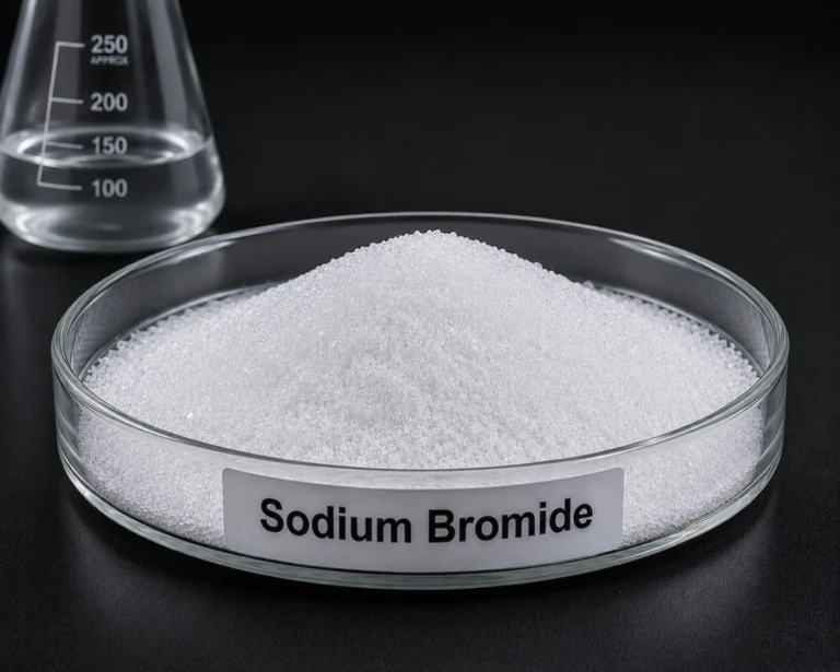 Sodium Bromide; Bromide Salt; NaBr, CAS 7647-15-6; White crystalline powder or granules