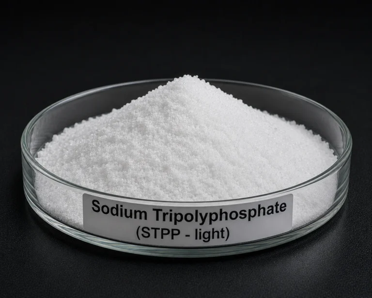 Sodium Tripolyphosphate; STPP Light; Sodium Triphosphate Light; Na₅P₃O₁₀, CAS  7758-29-4; White free-flowing light powder