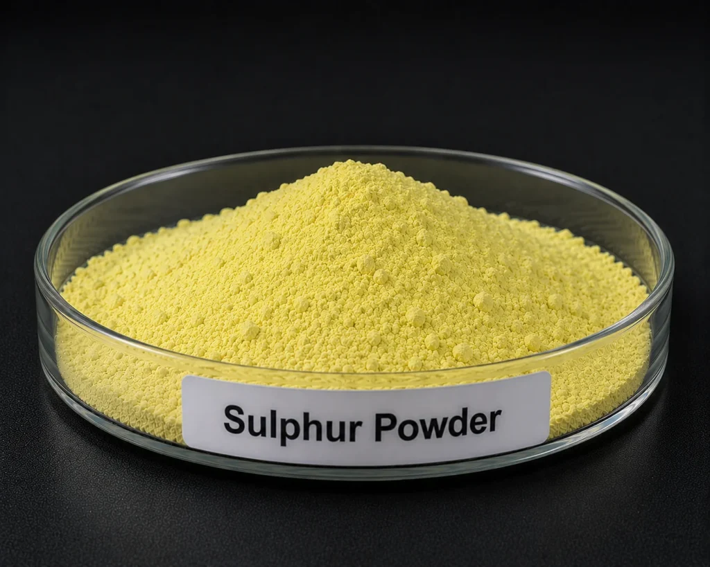 Sulphur Powder 99%; Elemental Sulphur; Sulfur Powder; S, CAS 7704-34-9; Yellow fine powder