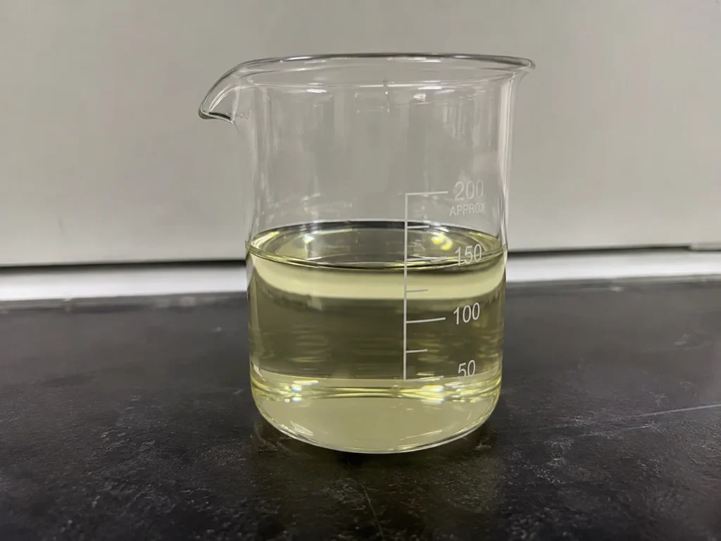 Tetrakis (hydroxymethyl) phosphonium chloride 80% solution; THPC 80; (HOCH₂)₄PCl, CAS 124-64-1; Clear to pale yellow aqueous solution
