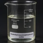 THPS 75%; Tetrakis(Hydroxymethyl)Phosphonium Sulfate 75%; [(HOCH₂)₄P]₂SO₄, CAS 55566-30-8; pale yellow aqueous solution