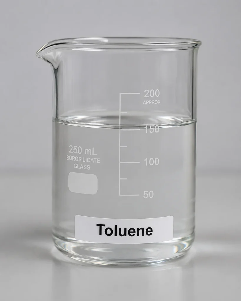Toluene (Drums); Methylbenzene Drums; Toluol Drummed; Phenylmethane Drums; C₇H₈, CAS 108-88-3; Clear colorless liquid