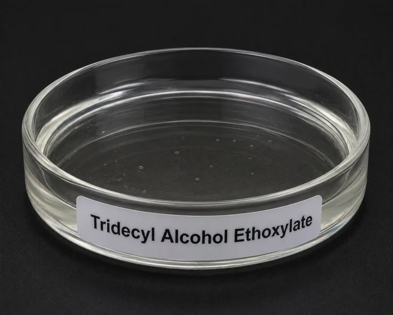 TDA-9; Tridecyl Alcohol Ethoxylate 9 EO; Trideceth-9; Tridecyl Alcohol 9EO; Isotridecanol Ethoxylate 9; C₁₃H₂₇(OC₂H₄)₉OH, CAS 24938-91-8; Clear to pale yellow liquid